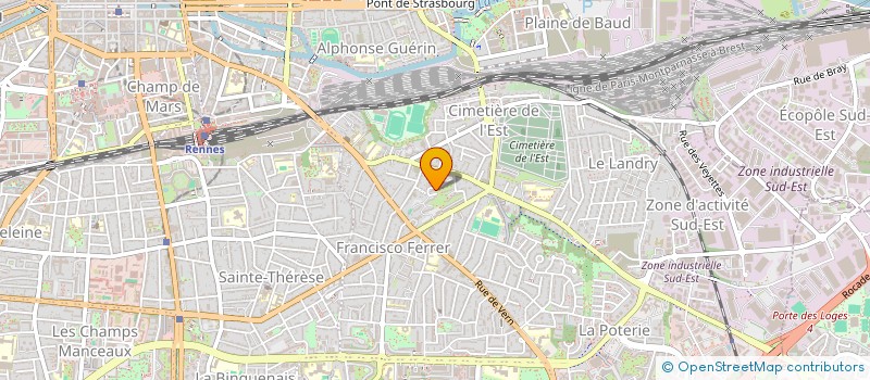 localisation de l'entreprise MONSIEUR ABDOUSSALAMI AHAMADI  RENNES