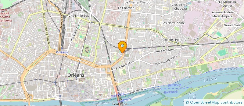 localisation de l'entreprise MONSIEUR ABDRAHAMAN DIALLO à ORLEANS