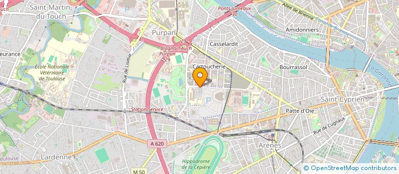 localisation de l'entreprise MONSIEUR ABDRAHIM KADEM à TOULOUSE