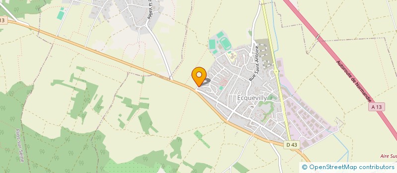 localisation de l'entreprise MONSIEUR ABDRAHMAN EL GUERMEZ  ECQUEVILLY