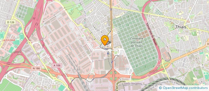 localisation de l'entreprise MONSIEUR ABDRAHMAN MALIK  CHEVILLY-LARUE