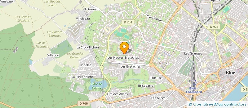 localisation de l'entreprise MONSIEUR ABDRAHMEN SAADA  BLOIS