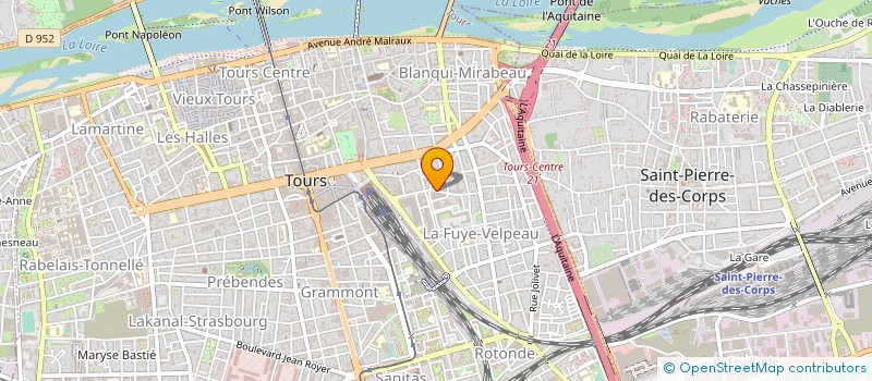 localisation de l'entreprise MONSIEUR ABDRAMAN MAHAMAT SALEH  TOURS