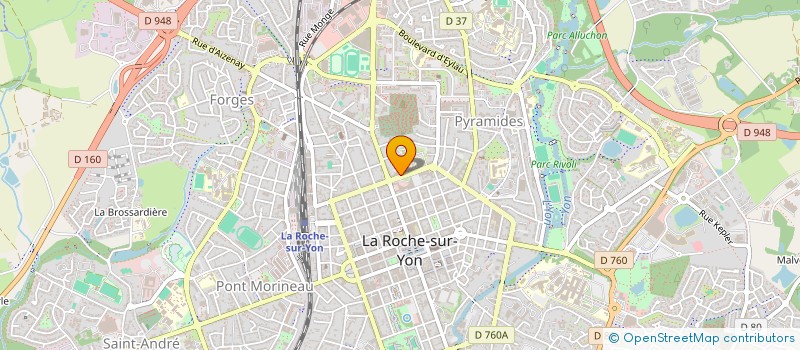 localisation de l'entreprise MONSIEUR ABDRAMAN YOUSSOUF MOUSSA  LA ROCHE-SUR-YON