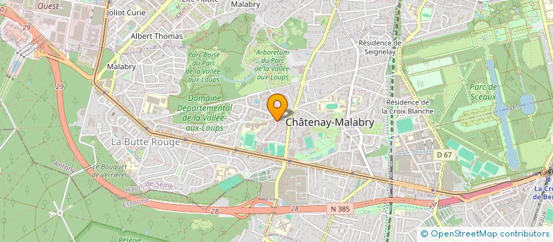 localisation de l'entreprise MONSIEUR ABDRAMANE IBRAHIMA  CHATENAY-MALABRY