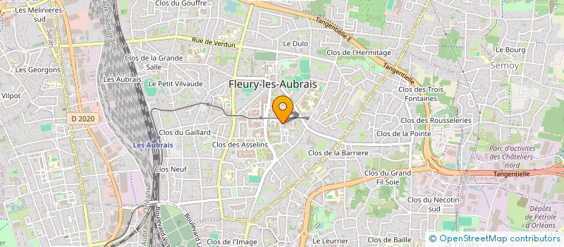localisation de l'entreprise MONSIEUR ABDRAMANE KONARE à FLEURY LES AUBRAIS