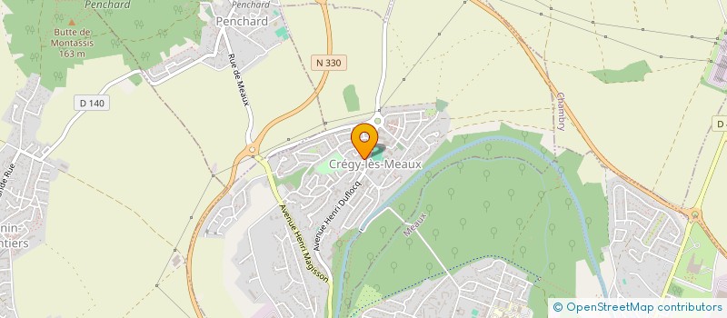 localisation de l'entreprise MONSIEUR ABDSALLAM OUSSOUBROU  CREGY-LES-MEAUX