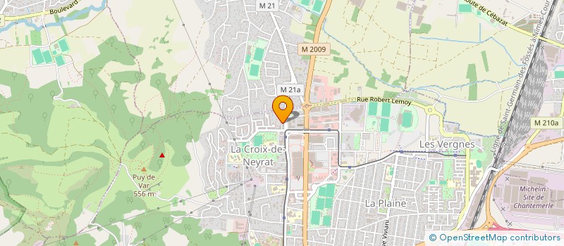 localisation de l'entreprise MONSIEUR ABDSAMAD EL GHARCHI  CLERMONT-FERRAND