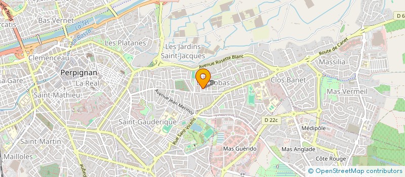 localisation de l'entreprise MONSIEUR ABDSAMAD EL MALAH à PERPIGNAN