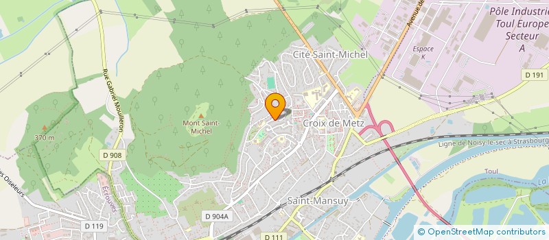 localisation de l'entreprise MONSIEUR ABDSAMED MAAMMOU  TOUL