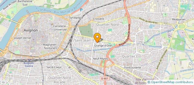 localisation de l'entreprise MONSIEUR ABDSSAMAD OULAHCEN à AVIGNON