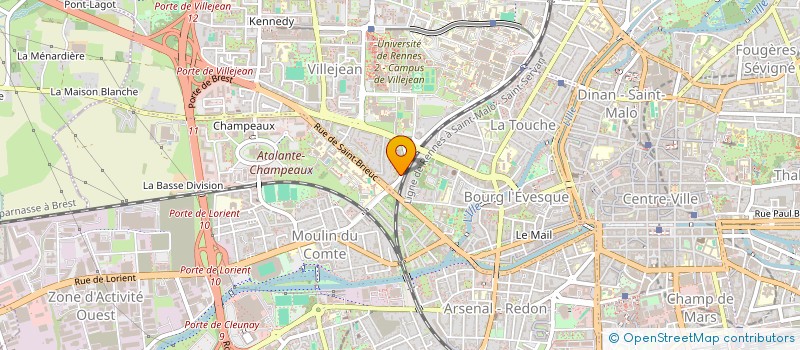 localisation de l'entreprise MONSIEUR ABDUALHAFEEZ ABAKER MUSA  RENNES