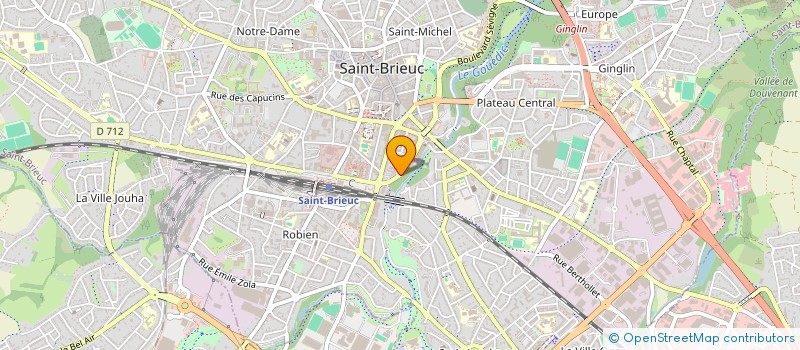 localisation de l'entreprise MONSIEUR ABDUEL RAKOTOSON à SAINT-BRIEUC