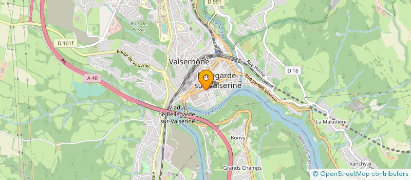 localisation de l'entreprise MONSIEUR ABDUL ABDULMALAK à VALSERHONE