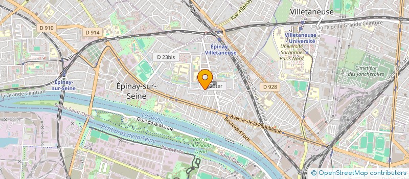 localisation de l'entreprise MONSIEUR ABDUL AHAD à EPINAY-SUR-SEINE