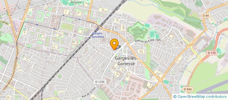 localisation de l'entreprise MONSIEUR ABDUL AHMADZAI  GARGES-LES-GONESSE