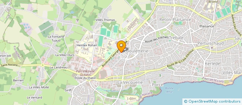 localisation de l'entreprise MONSIEUR ABDUL AHMADZAI  SAINT-NAZAIRE