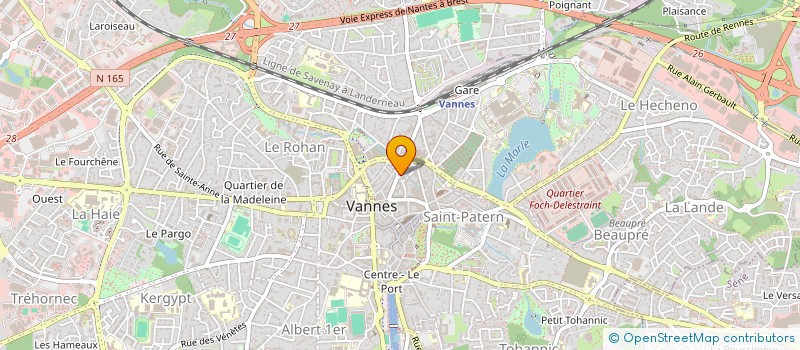 localisation de l'entreprise MONSIEUR ABDUL AHMADZAI à VANNES