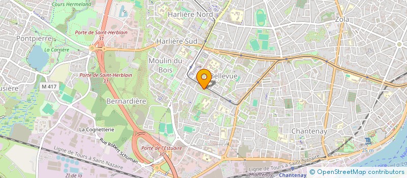 localisation de l'entreprise MONSIEUR ABDUL ALHUSSEIN à NANTES
