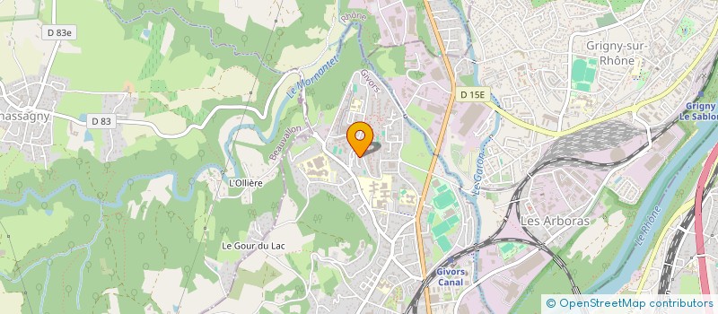 localisation de l'entreprise MONSIEUR ABDUL ALSAMMOUH  GIVORS