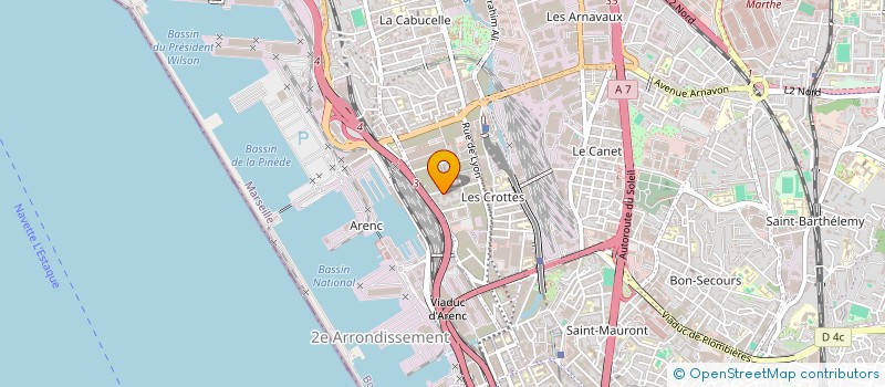 localisation de l'entreprise MONSIEUR ABDUL AYOUBI à MARSEILLE