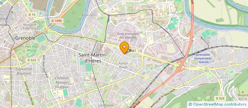 localisation de l'entreprise MONSIEUR ABDUL BAHR  SAINT-MARTIN-D'HERES