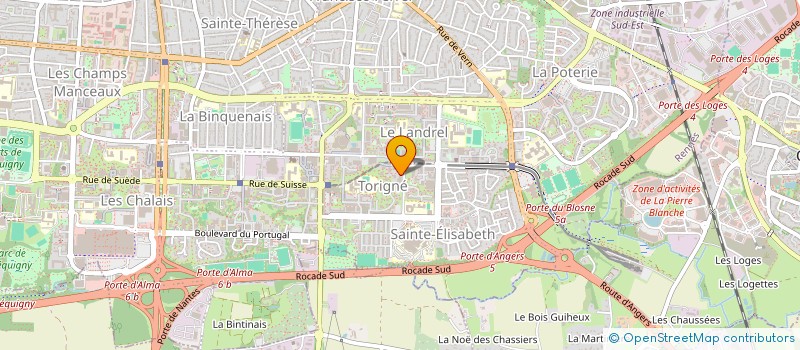 localisation de l'entreprise MONSIEUR ABDUL BARI WAKILLI  RENNES