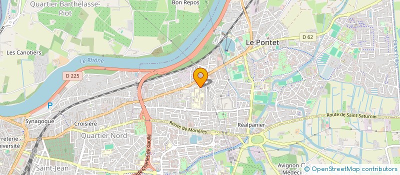 localisation de l'entreprise MONSIEUR ABDUL BASIR JAMALI  LE PONTET