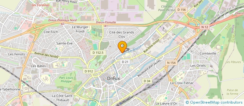 localisation de l'entreprise MONSIEUR ABDUL BASIT à DREUX