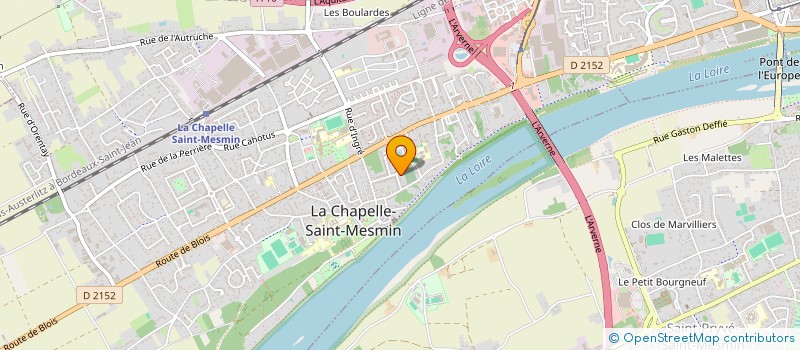 localisation de l'entreprise MONSIEUR ABDUL CHAUDHARY à LA CHAPELLE-SAINT-MESMIN