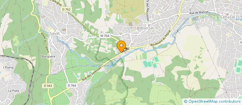 localisation de l'entreprise MONSIEUR ABDUL DALGIN  BLANZAT