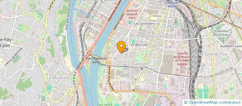 localisation de l'entreprise MONSIEUR ABDUL DANNAOUI  LYON