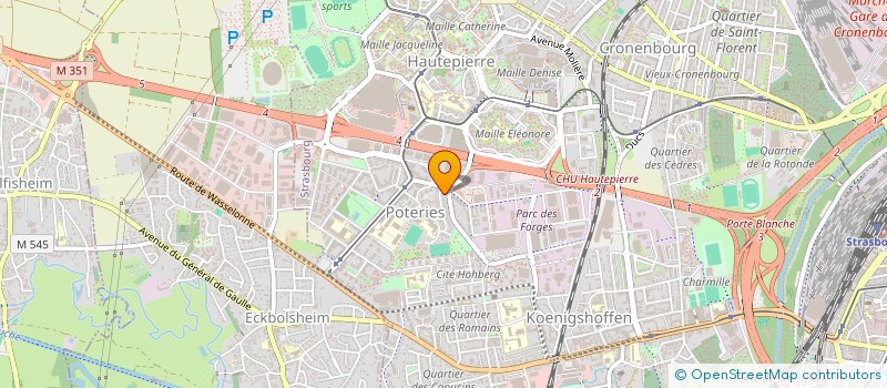 localisation de l'entreprise MONSIEUR ABDUL GEBESCE à STRASBOURG