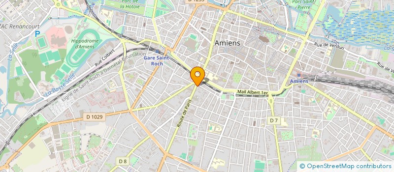 localisation de l'entreprise MONSIEUR ABDUL GHAFOORY  AMIENS