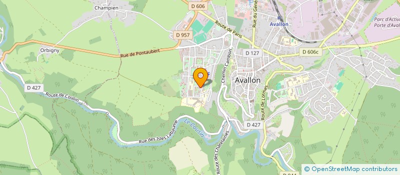 localisation de l'entreprise MONSIEUR ABDUL GHAYUR à AVALLON