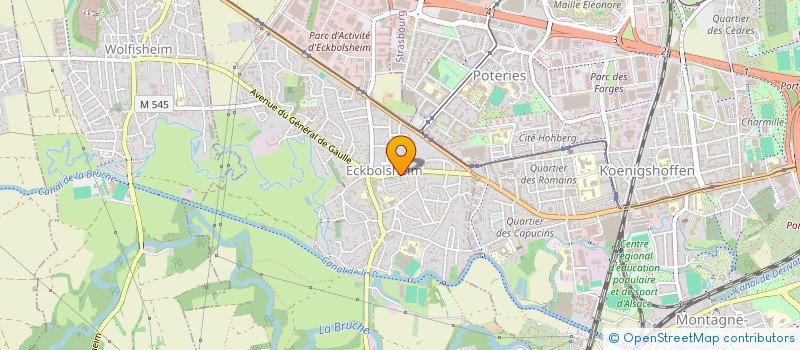 localisation de l'entreprise MONSIEUR ABDUL HADI SAQIB  ECKBOLSHEIM