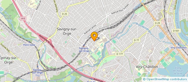 localisation de l'entreprise MONSIEUR ABDUL HALIM à SAVIGNY-SUR-ORGE