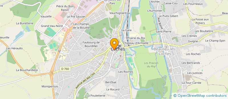 localisation de l'entreprise MONSIEUR ABDUL HAMID  LOCHES