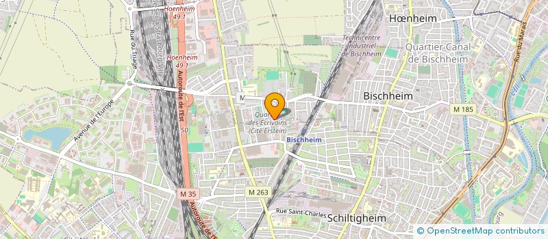 localisation de l'entreprise MONSIEUR ABDUL HASIB AHMADI  SCHILTIGHEIM