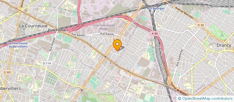 localisation de l'entreprise MONSIEUR ABDUL HUSSAIN KHAIL à LA COURNEUVE