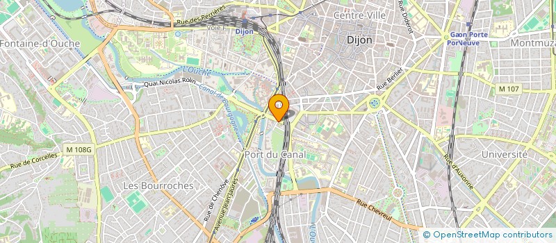localisation de l'entreprise MONSIEUR ABDUL JABAR MOMAND  DIJON