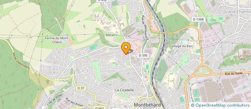 localisation de l'entreprise MONSIEUR ABDUL JAWAD BIGZAT  MONTBELIARD
