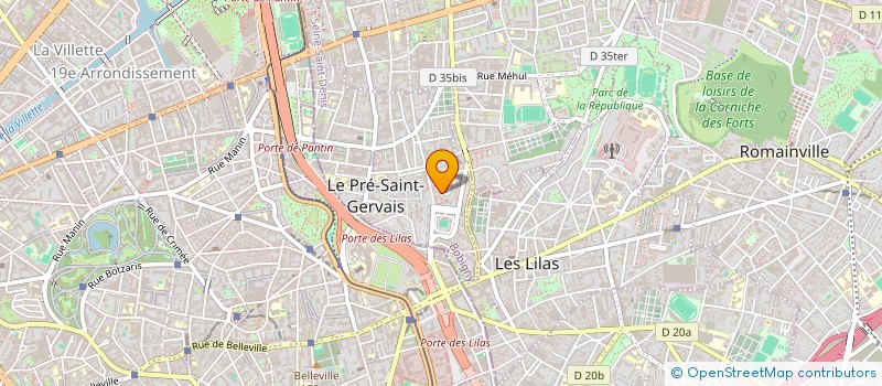 localisation de l'entreprise MONSIEUR ABDUL KARIM IDRISS HASSAN à LE PRE-SAINT-GERVAIS