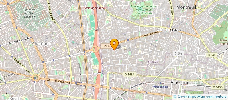 localisation de l'entreprise MONSIEUR ABDUL KARIMI à MONTREUIL