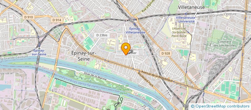 localisation de l'entreprise MONSIEUR ABDUL KAZI MD à EPINAY-SUR-SEINE