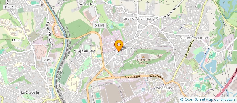 localisation de l'entreprise MONSIEUR ABDUL-KERIM KURTARMIS  MONTBELIARD