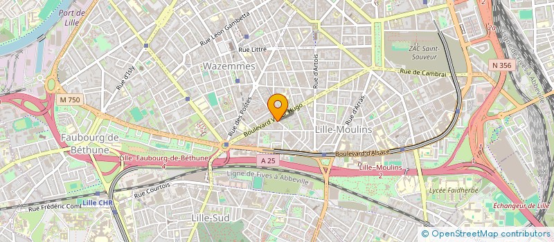 localisation de l'entreprise MONSIEUR ABDUL KHAN à LILLE