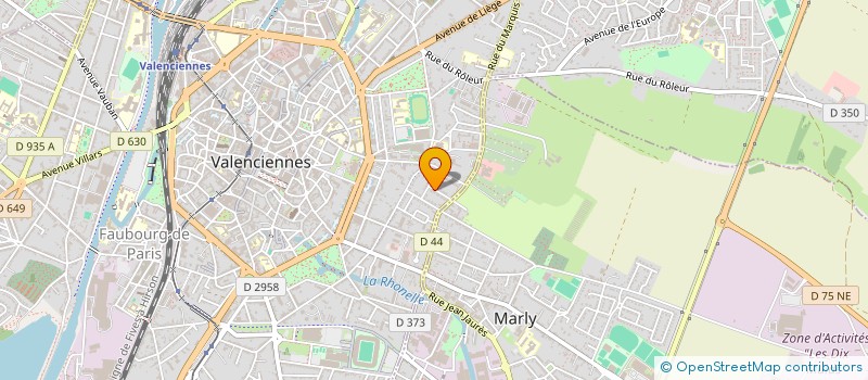 localisation de l'entreprise MONSIEUR ABDUL MAJID BESSED à VALENCIENNES