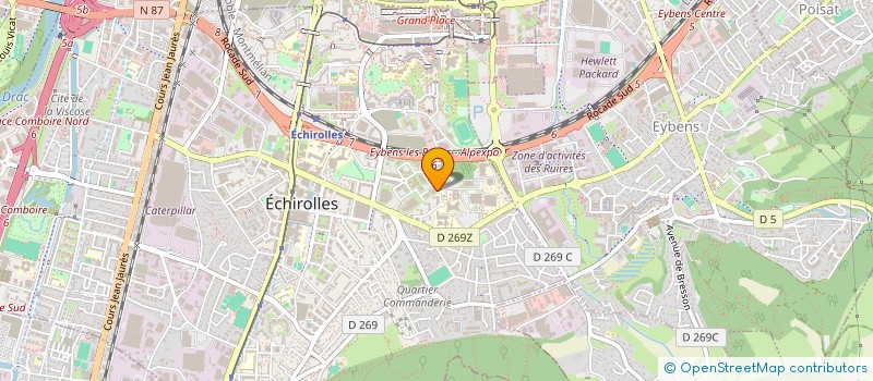 localisation de l'entreprise MONSIEUR ABDUL MALAKHAIL à ECHIROLLES