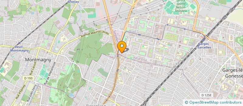 localisation de l'entreprise MONSIEUR ABDUL MOMAND  SARCELLES